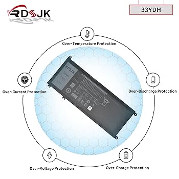 DELL 33YDH バッテリー　新品 Amazon.com: 33YDH Battery Compatible With Dell Inspiron 15